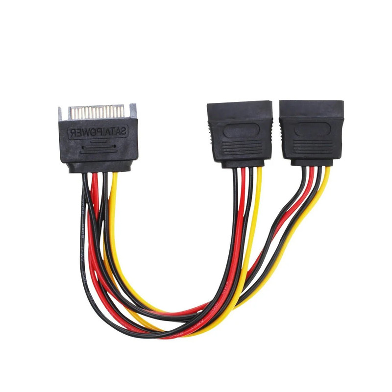 Haysenser SATA to SATA Power Splitter Cable 20cm - كابل